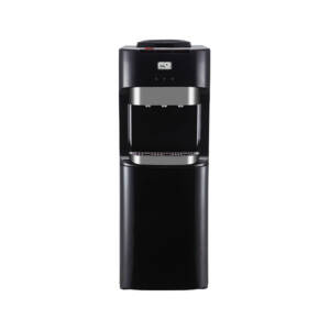Black Top-Loading Water Dispenser with 15L Cabinet